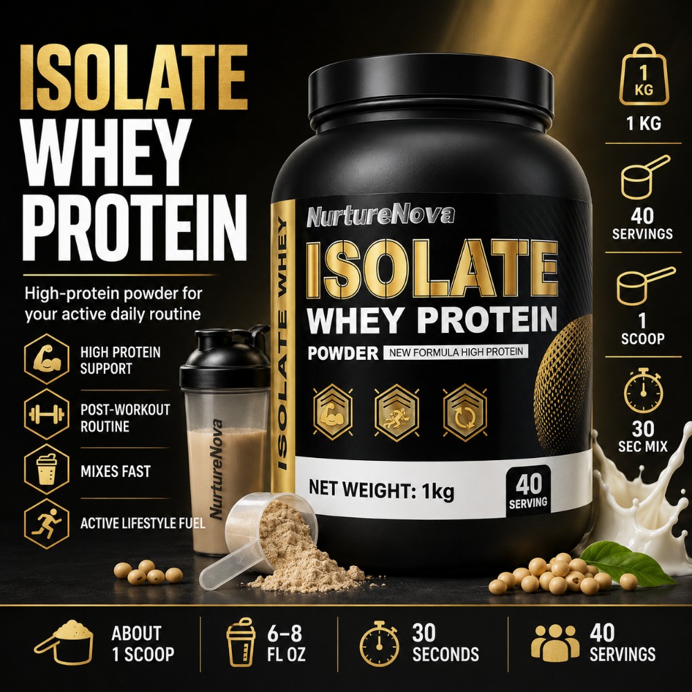 NurtureNova Isolate Whey Prote - đánh giá và giá Fitness Nutrition Protein