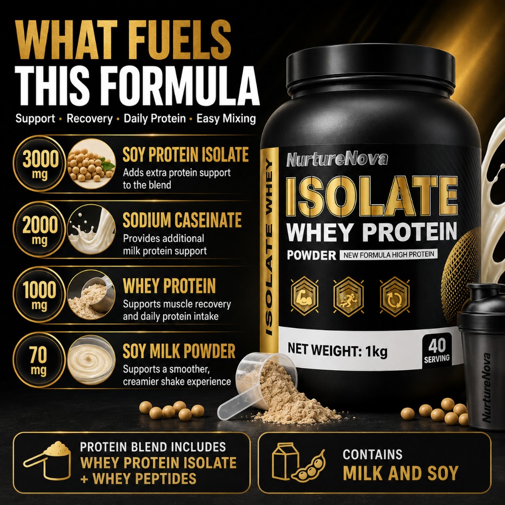 NurtureNova Isolate Whey Prote - đánh giá và giá Fitness Nutrition Protein