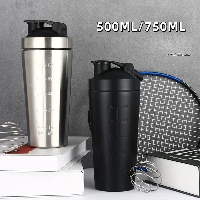 Stainless Steel Protein Shaker - đánh giá và giá Fitness Nutrition Protein