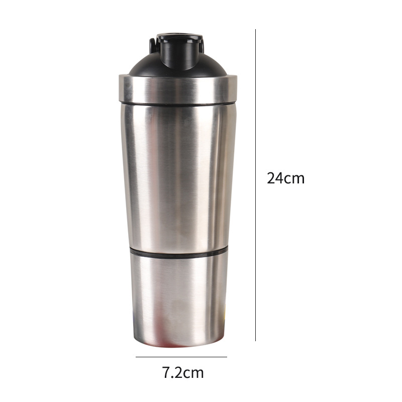 Stainless Steel Protein Shaker - đánh giá và giá Fitness Nutrition Protein
