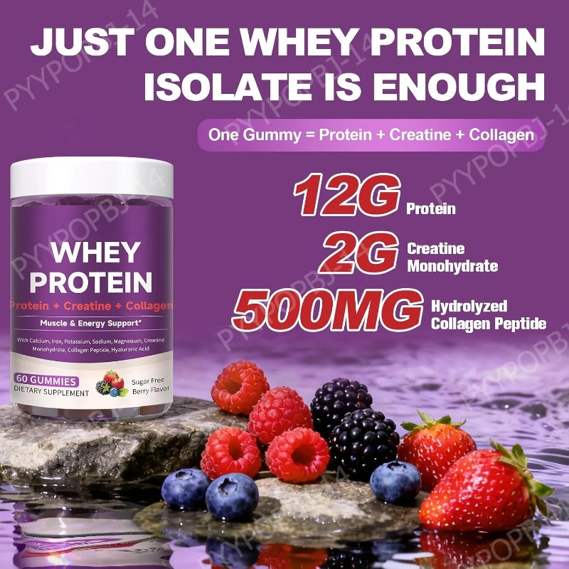 Protein Gummies with Whey Crea - đánh giá và giá Fitness Nutrition Protein