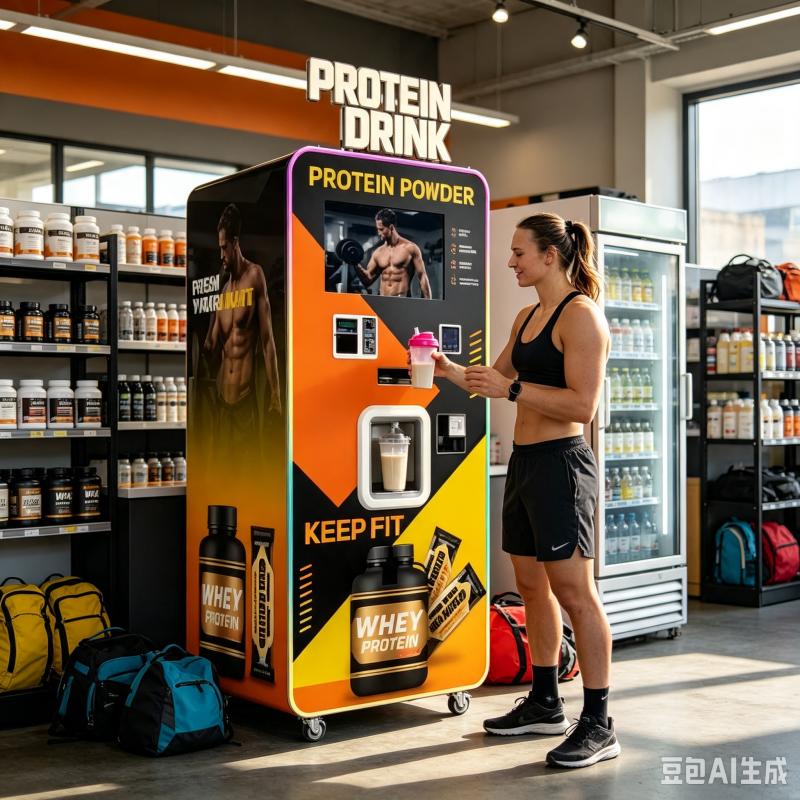 Automatic Protein Shake Vendin - đánh giá và giá Fitness Nutrition Protein