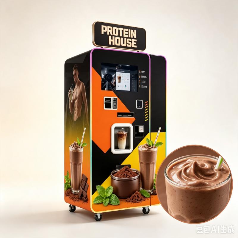 Automatic Protein Shake Vendin - đánh giá và giá Fitness Nutrition Protein